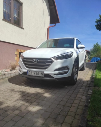 Hyundai Tucson cena 67500 przebieg: 122400, rok produkcji 2016 z Biała Piska małe 67